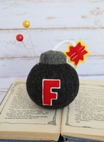 Load image into Gallery viewer, F Bomb pin cushion pattern
