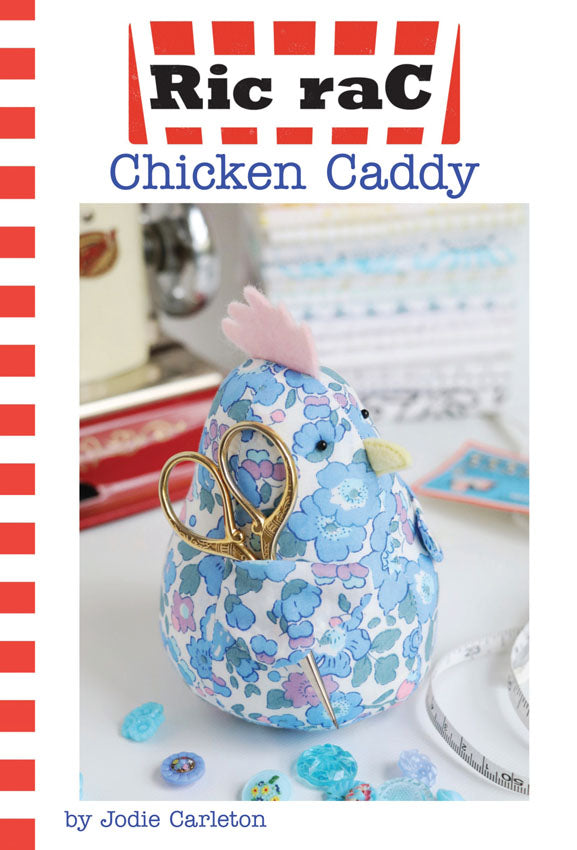pattern cover of Ric rac Chicken Caddy 