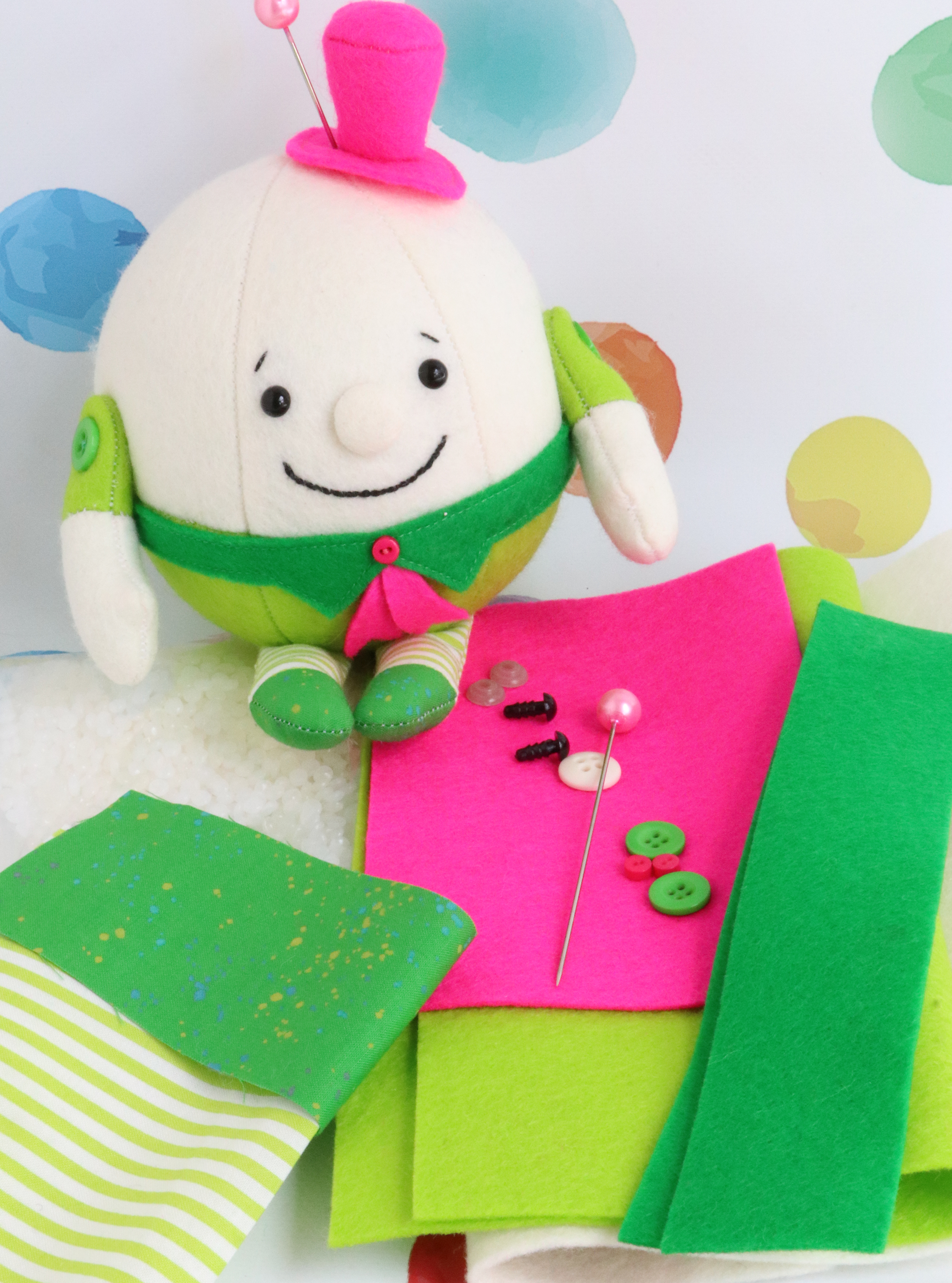 Humpty Pin cushion kit