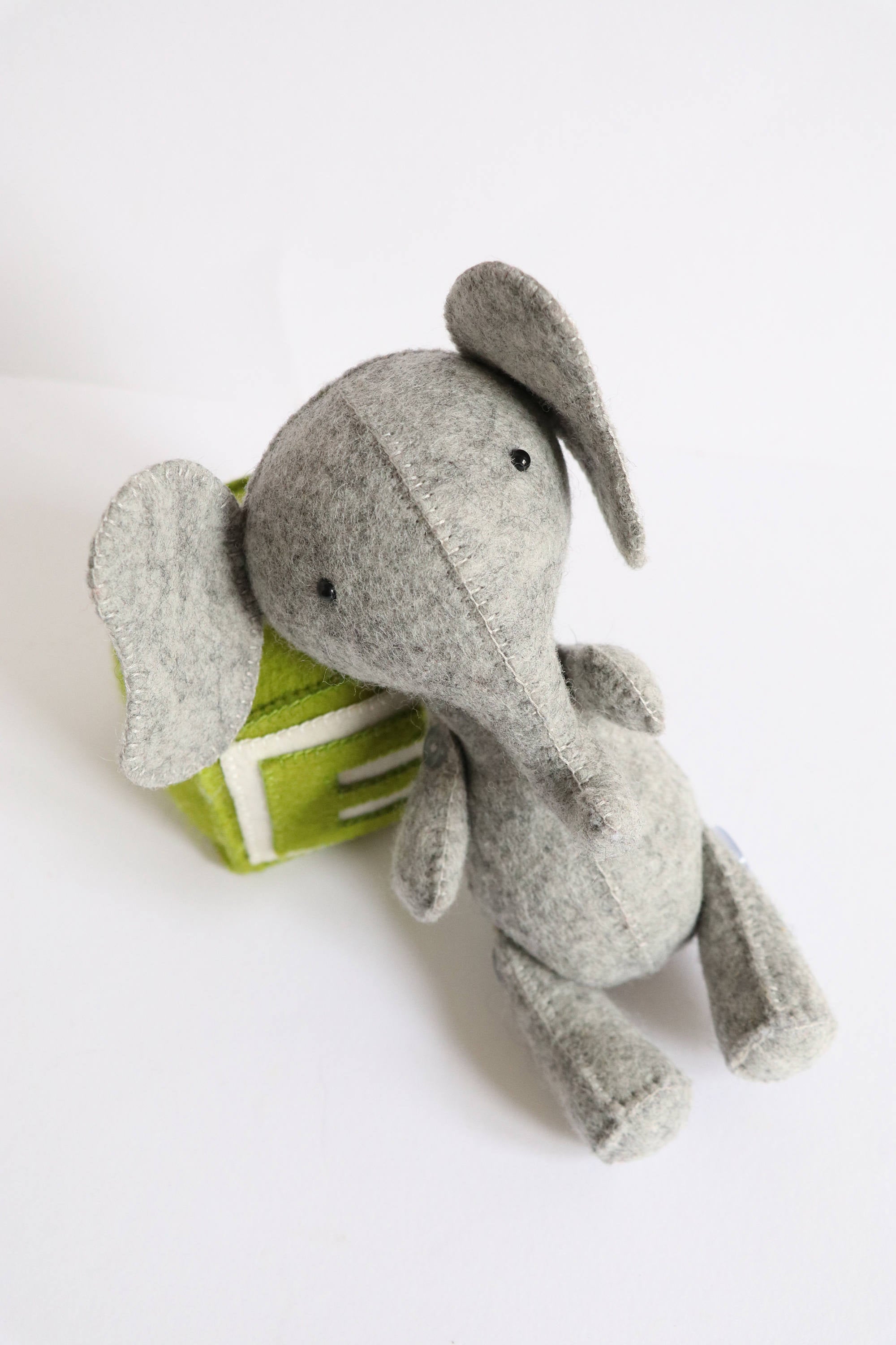 Ric Rac Elephant Pattern E is for Elephant PDF Sewing Pattern | Hand Sewn | RicRac – jodiericrac
