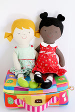 Load image into Gallery viewer, Tilly: Large doll with clothes sewing pattern
