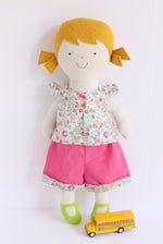 Load image into Gallery viewer, Tilly: Large doll with clothes sewing pattern

