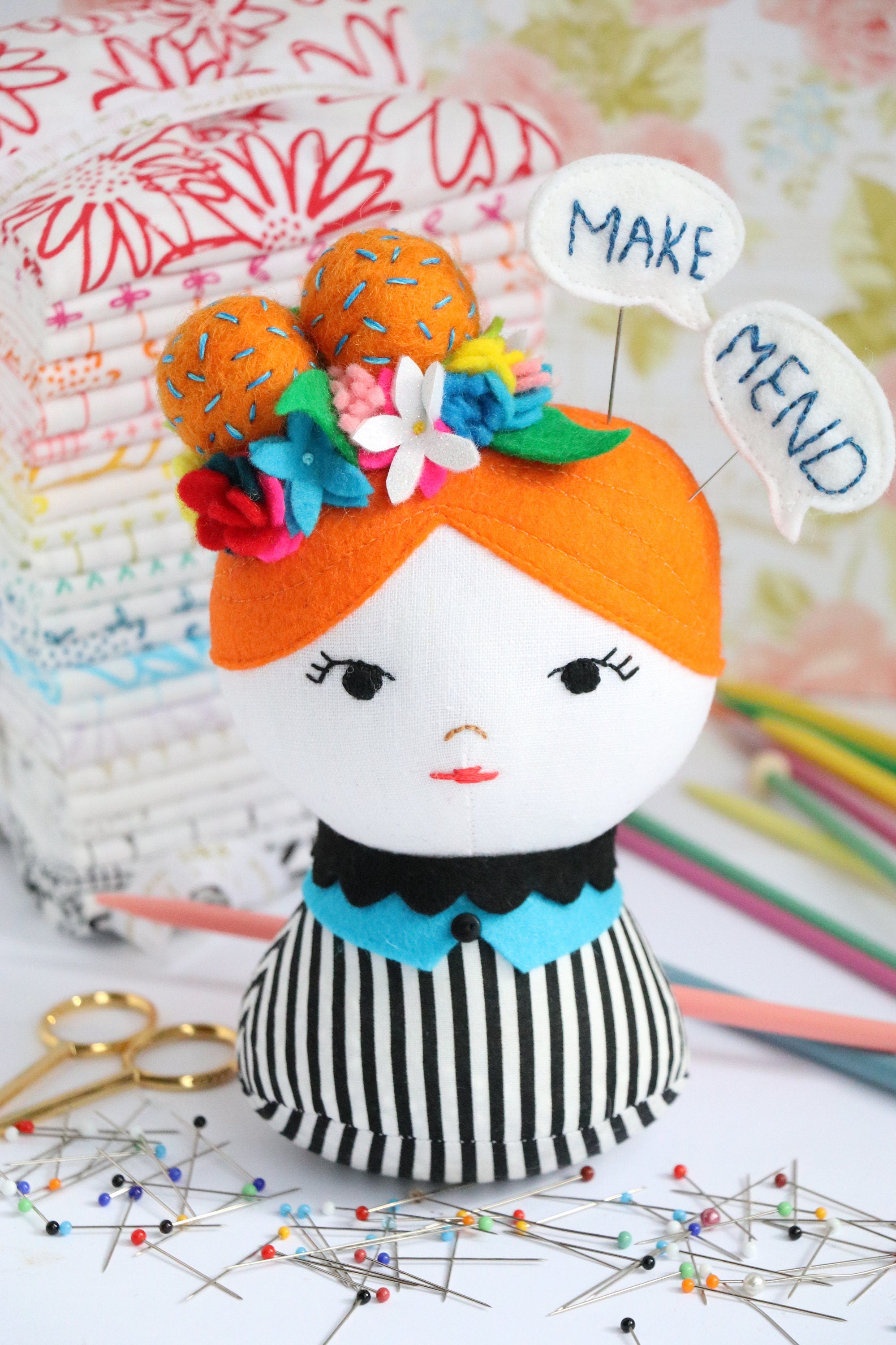 Tuesday Sewing circle: Pincushion pattern